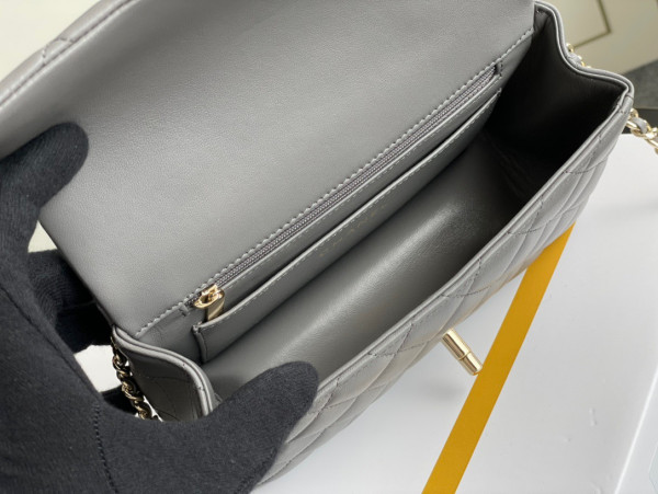 CL MINI FLAP BAG WITH TOP HANDLE