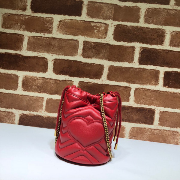G*u*i gg marmont mini bucket bag