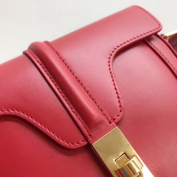 Ce**e small besace 16 bag in satinated calfskin