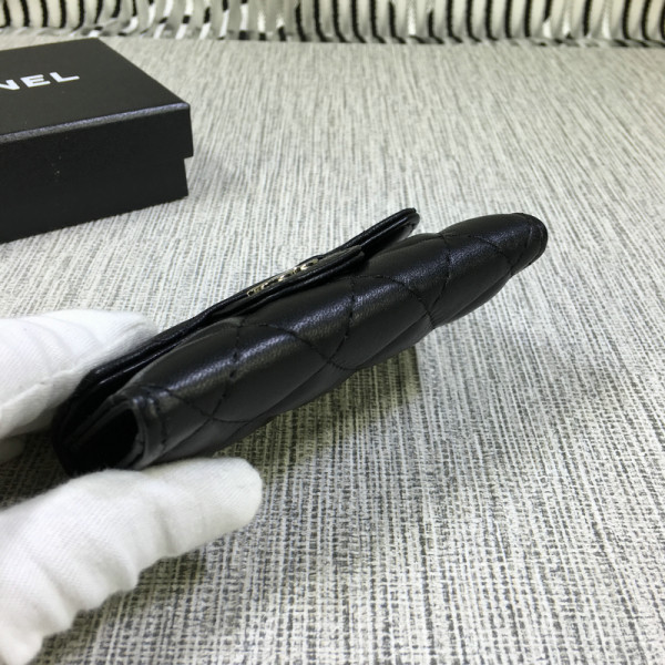 CL Lambskin Wallet Gold / Silver Hardare