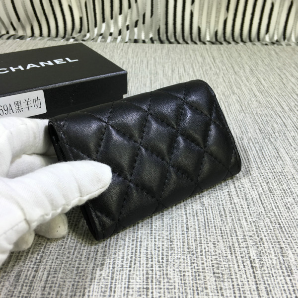 CL Lambskin Wallet Gold / Silver Hardare
