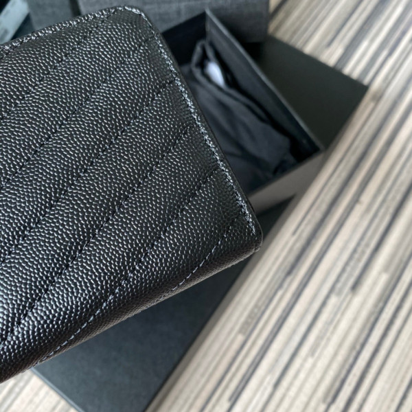 YSL MONOGRAM ZIPPY WALLET