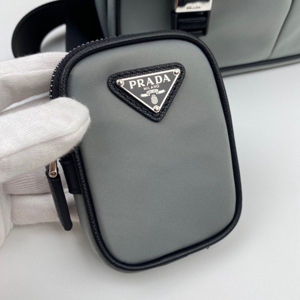 Pra*a nylon cross-body bag