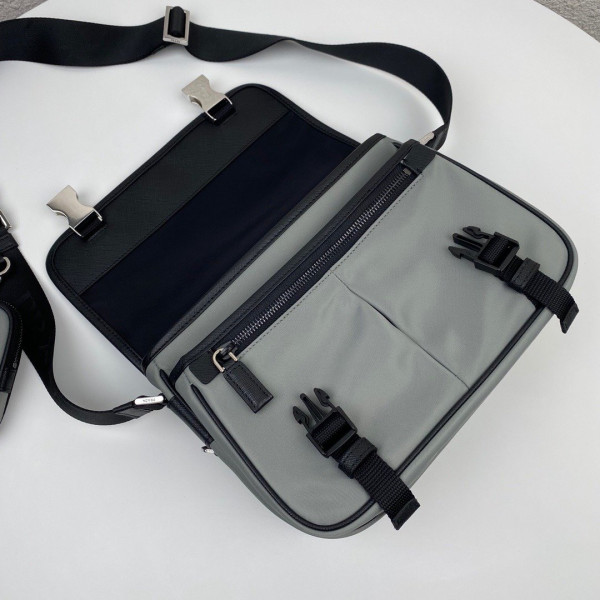 Pra*a nylon cross-body bag