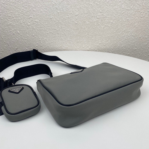 Pra*a nylon cross-body bag