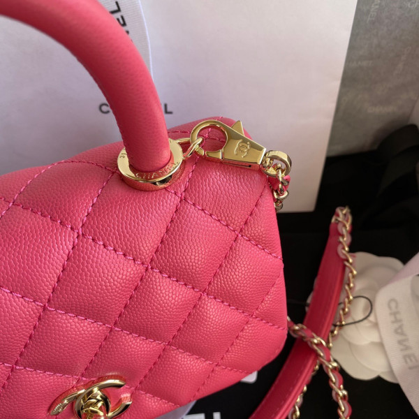 CL MINI FLAP BAG WITH TOP HANDLE