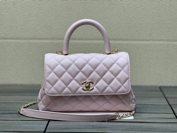 CL FLAP BAG WITH TOP HANDLE