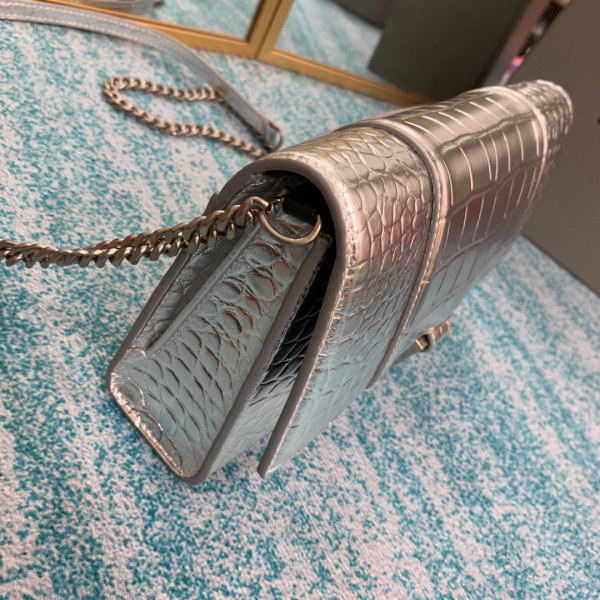 Ba*len*cia*ga hourglass chain bag
