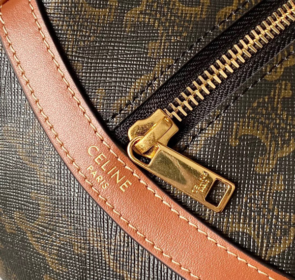 Ce**e boston in triomphe canvas and calfskin