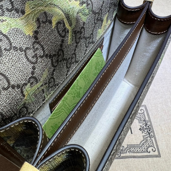 G*u*i mini shoulder bag with interlocking g