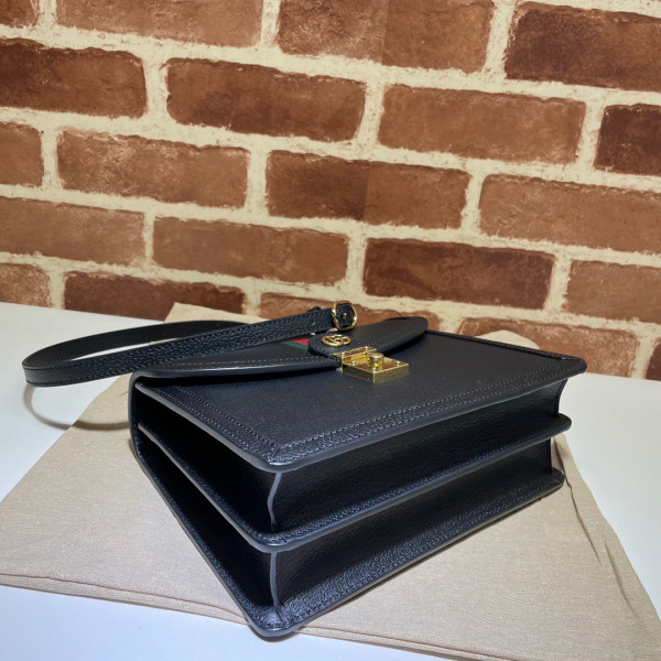 G*u*i ophidia small top handle bag with web