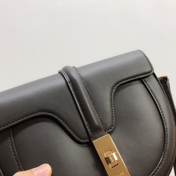 Ce**e small besace 16 bag in satinated calfskin