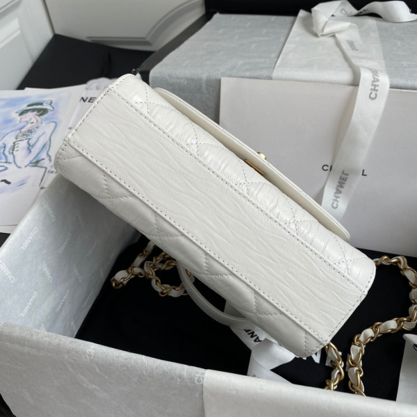 CL MINI FLAP BAG WITH TOP HANDLE