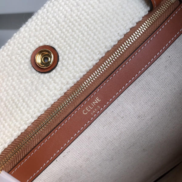 Ce**e msquared cabas Ce**e in "plein soleil" textile and calfskin