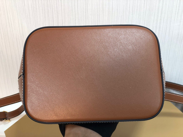 Ce**e small bucket cuir triomphe