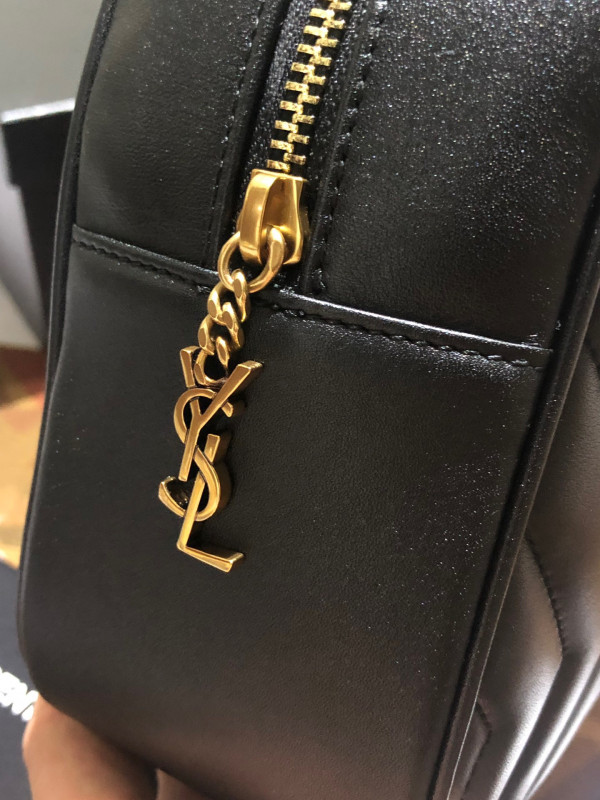 YSL JOAN CAMERA BAG IN Y-QUILTED SMOOTH LEATHER