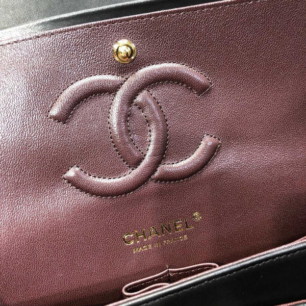 CL FLAP BAG LAMBSKIN