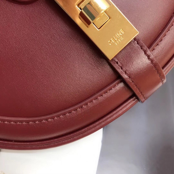 Ce**e small besace 16 bag in satinated calfskin