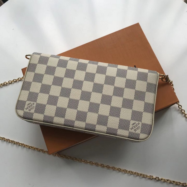 l**is V*t*n pochette felicie damier bag n63106