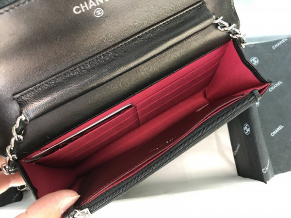 CL Flap Bag Lambskin With Gold / Silver Hardware