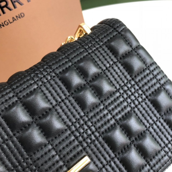 B**rry small quilted check lambskin lola bag