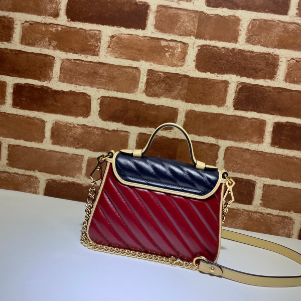 G*u*i gg marmont mini top handle bag