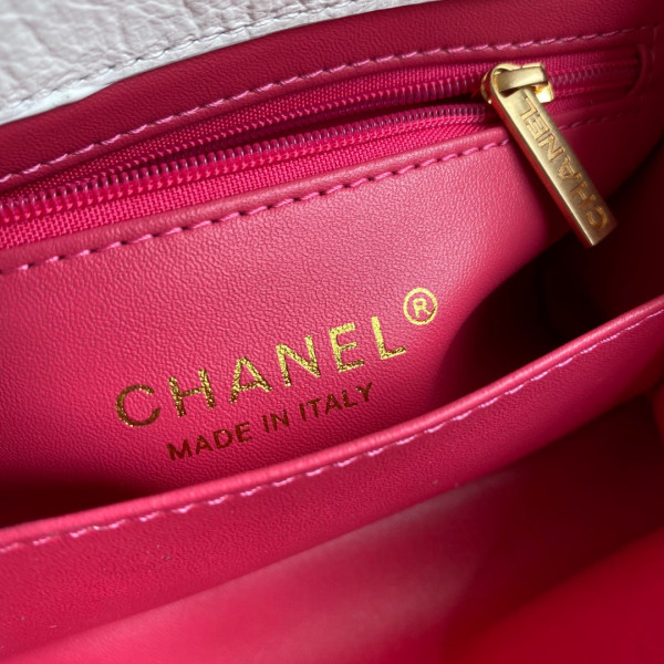 CL MINI FLAP BAG WITH TOP HANDLE