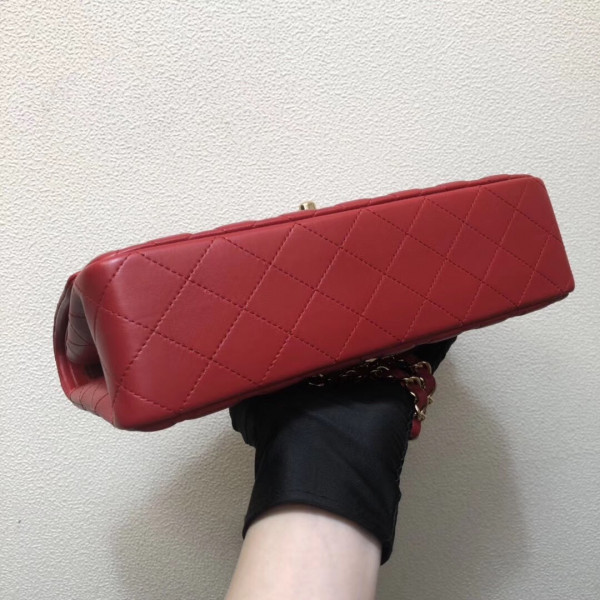 CL FLAP BAG LAMBSKIN