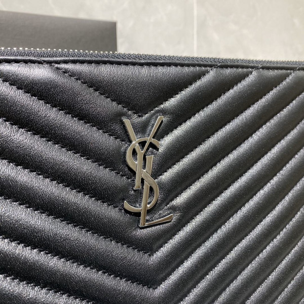 YSL MONOGRAM CLUTCH