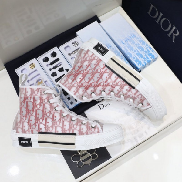 D*or b23 oblique high top sneaker