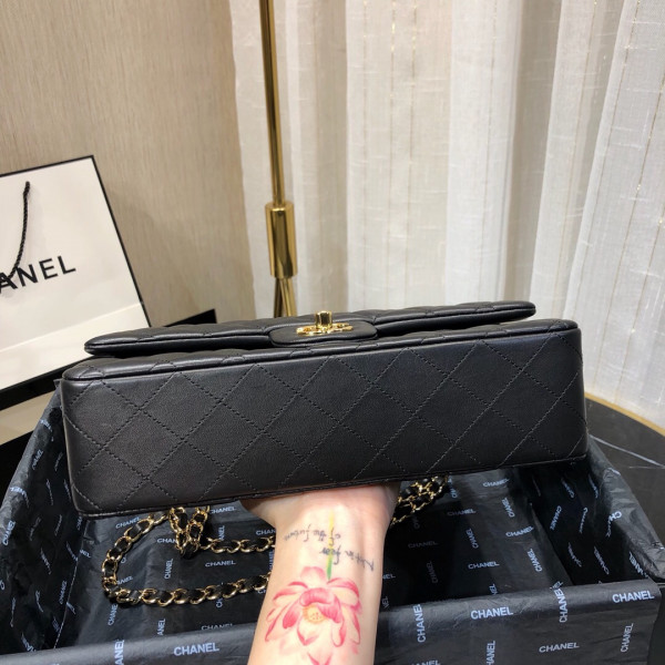 CL FLAP BAG LAMBSKIN