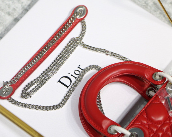 lady D*or mini with lambskin