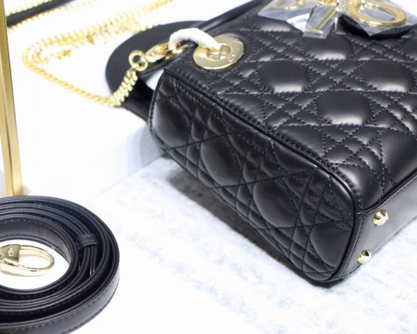 lady D*or mini with lambskin