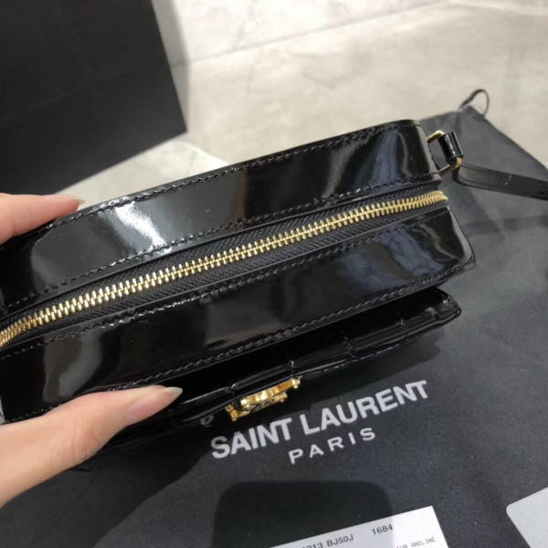 YSL Vicky Patent leather