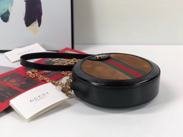 G*u*i ophidia mini gg round shoulder bag