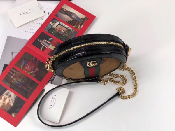 G*u*i ophidia mini gg round shoulder bag