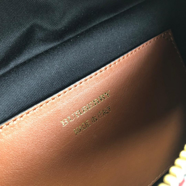 B**rry tmonogram stripe print e-canvas bum bag