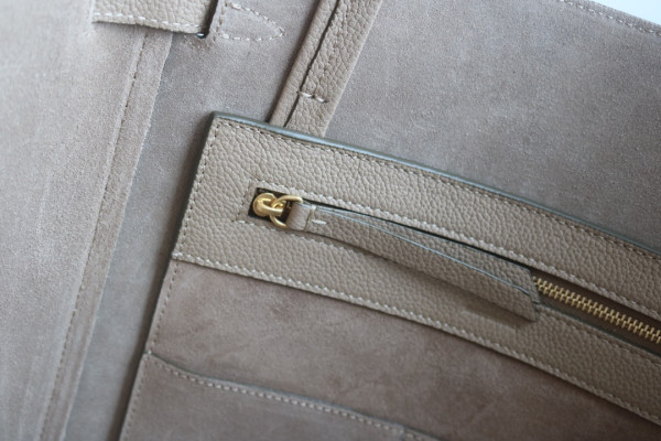 Ce**e small cabas phantom in soft grained calfskin