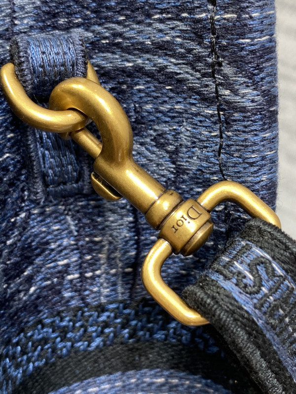 mini D*or book tote phone bag