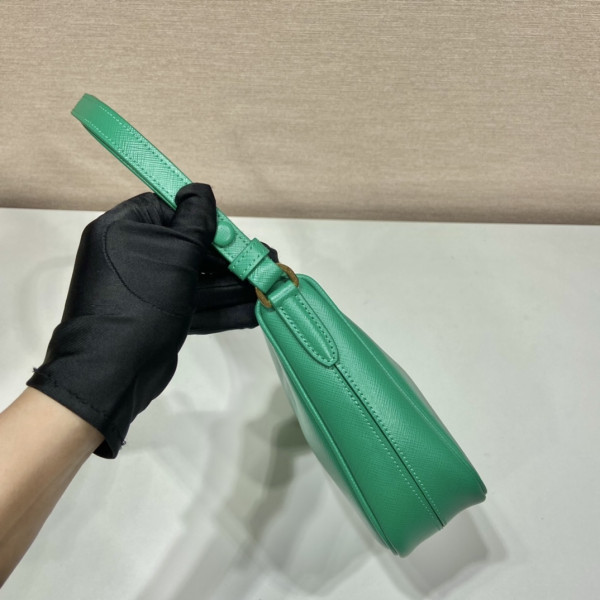 Pra*a re-edition saffiano leather mini bag