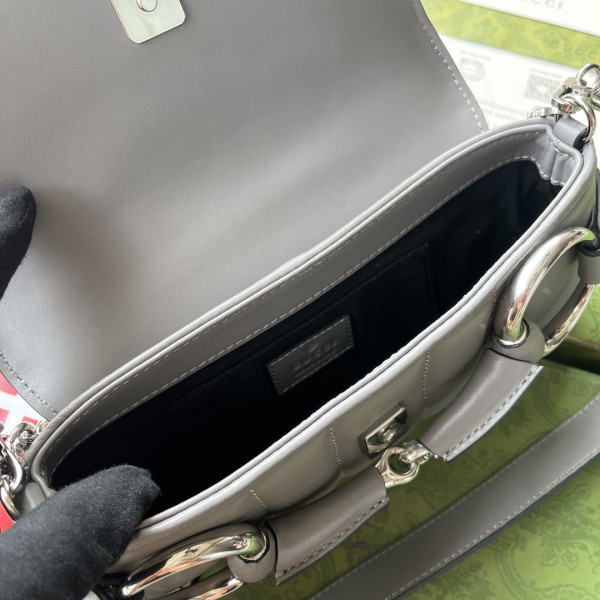 G*u*i horsebit chain small shoulder bag