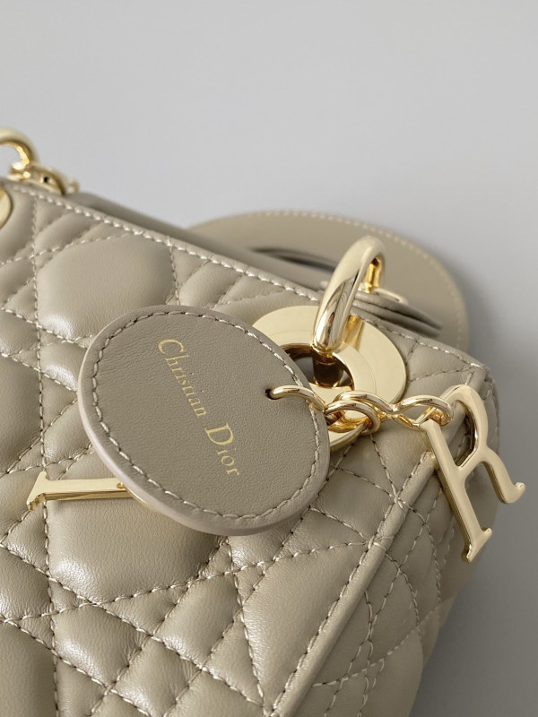 lady D*or mini with lambskin