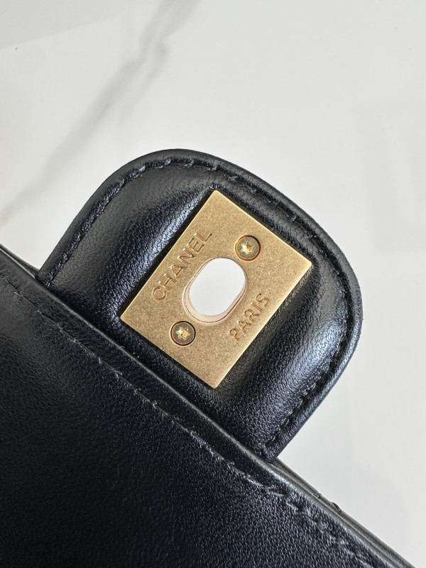 CL SMALL FLAP BAG WITH TOP HANDLE