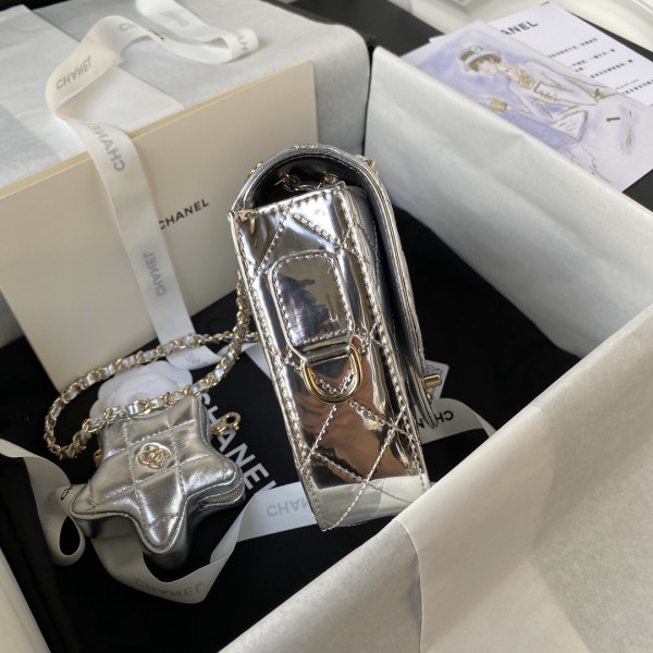 CL MINI FLAP BAG & STAR COIN PURSE