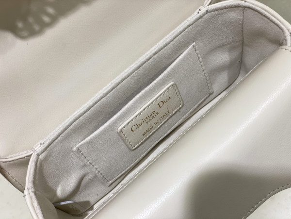 mini D*or jolie top handle bag-19 x 12 x 6 cm