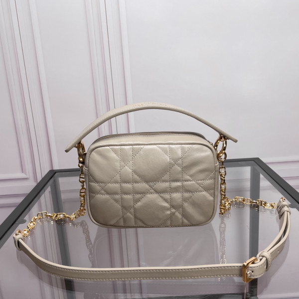 small D*or caro top handle camera bag-19*13*4.5cm