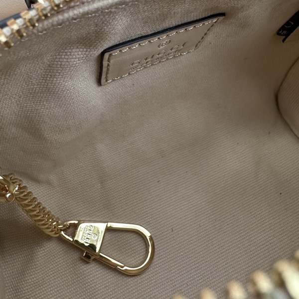 g*u*i gg S*per mini top handle bag-16*11*9cm