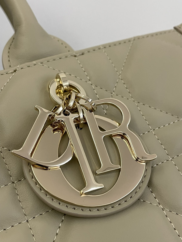 medium D*or book tote-36.5*28*17.5cm