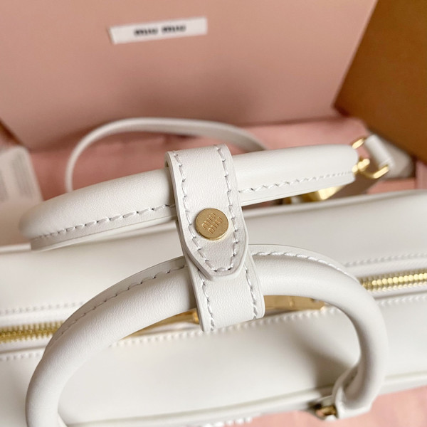 MIUMIU Arcadie leather bag-27X12X9Cm