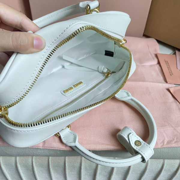 MIUMIU Arcadie leather bag-22X10.5X7.5Cm